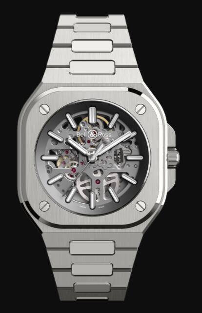 Bell & Ross BR 05 SKELETON BR05A-GR-SK-ST/SST Replica watch - Click Image to Close